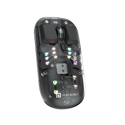Portronics Toad 5 Transparent Bluetooth Mouse